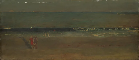 La spiaggia, tardo pomeriggio, 1870-72