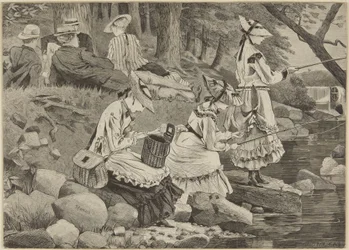 La comitiva di pescatori