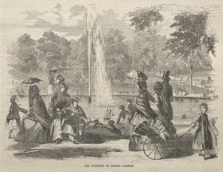 La fontana del Boston Common