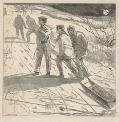 The Midnight Coast, da The Riverside Magazine for Young People, gennaio 1867
