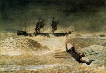 Il naufragio della Iron Cloud, 1881