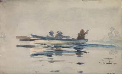 Tre uomini in barca