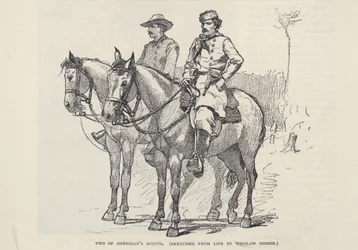 Due scout di Sheridan, da The Century Magazine, novembre 1887