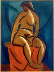 Nudo femminile (Composizione con nudo)