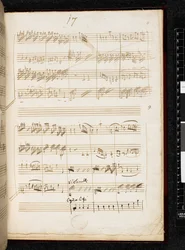 Adagio e fuga in do minore, K. 546, Add. 28996, f.11r