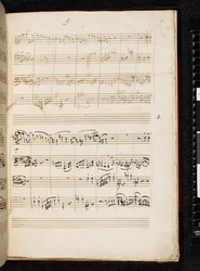 Adagio e fuga in do minore, K. 546, Add. 28996, f.5r