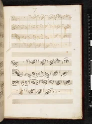 Adagio e fuga in do minore, K. 546, Add. 28996, f.6r