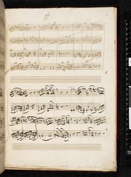 Adagio e fuga in do minore, K. 546, Add. 28996, f.8r
