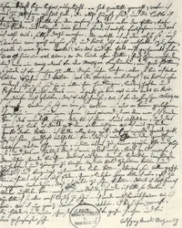 Lettera autografa di Mozart