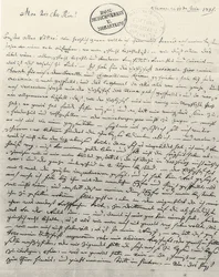 Lettera autografa al padre. Vienna 13 giugno 1781