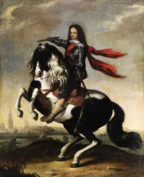 Ritratto equestre di Valdemar Christian di Schleswig-Holstein 1622-1656