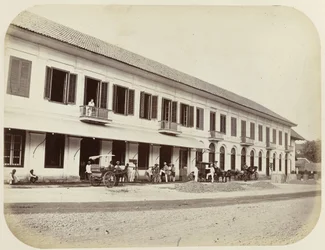 Case commerciali a Batavia a Pasar Pisang