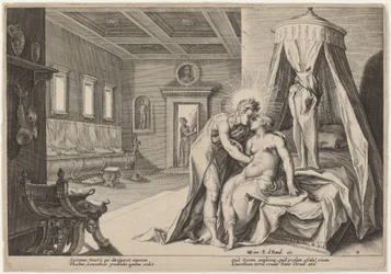 Apollo che abusa di Leucothoe