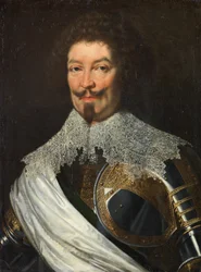Ritratto di Charles de Lorraine, quarto duca di Guisa in armatura