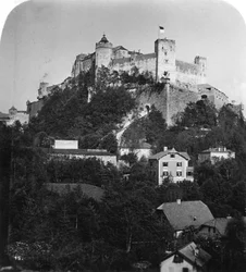 Festung Hohensalzburg, Salisburgo, Austria, c1900