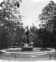 Fontana, Monaco, Germania, c1900