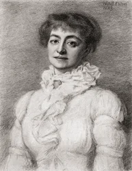 Helena Modjeska, da The Century Illustrated Monthly Magazine, pubblicato nel 1884