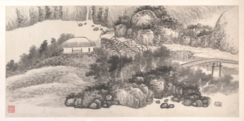 Paesaggi dei dodici mesi, 1685 circa (album di dodici fogli di pittura; inchiostro su carta)