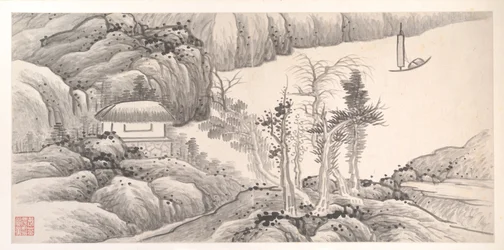 Paesaggi dei dodici mesi, 1685 circa (album di dodici fogli di pittura; inchiostro su carta)