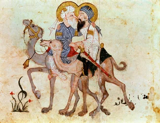 Gli addii di Abou Zayd e Al Harith prima del ritorno alla Mecca ...