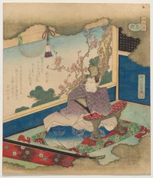 Baia di Ise (Ise tsu), dalla serie Impressioni di primavera (Shunkyō)