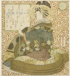 Jurojin, dalla serie "Una Parodia dei Sette Dei della Fortuna (Mitate shichifukujin)"