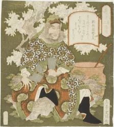 N. 3: Zhang Fei (Sono san: Chohi), dalla serie "Tre eroi di Shu (Shoku sanketsu)"