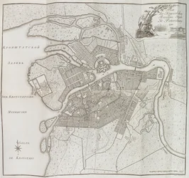 Mappa di San Pietroburgo