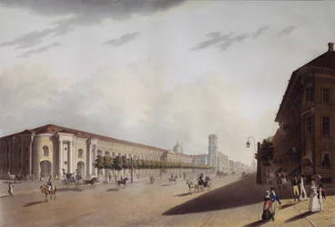 Il Grande Gostiny Dvor Mercato a San Pietroburgo
