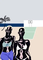 La spiaggia, 2017