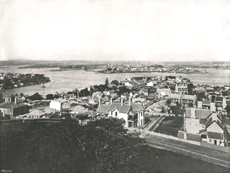 Vista dalla North Shore, Sydney, Australia, 1895