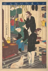 Dentro un ristorante straniero, 10° mese, 1860