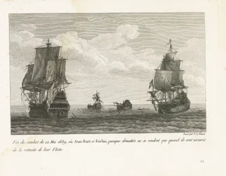 Fine del combattimento di Jan Bart il 22 maggio 1689