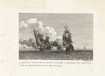 Jan Bart al servizio del re di Francia, 1678