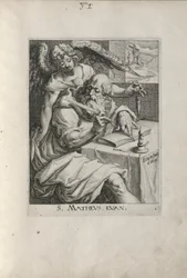 San Matteo, tavola 1 da I Quattro Evangelisti