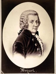 Ritratto di Wolfgang Amadeus Mozart (acquaforte)