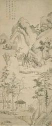 Paesaggio con figura