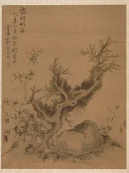 Rami gelati e bambù nano, nello stile di Su Shih, 1775