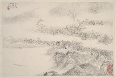 Paesaggi, datato 1644