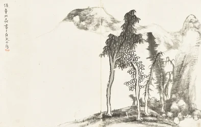Paesaggi e fiori, album di sei fogli