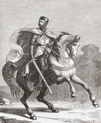 Un soldato dei Cavalieri Templari
