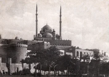 Il Cairo, la cittadella di Saladino (Egitto). circa 1920
