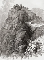Castello di Edimburgo, Castle Rock, Edimburgo, Scozia