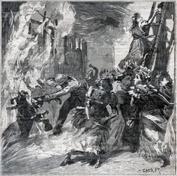 Incendio al Bazar de la Charité