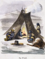 Per cibo, c 1845