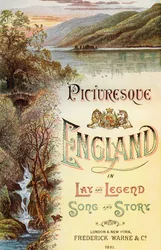Frontespizio del libro Picturesque England, Its Landmarks and Historic Haunts, pubblicato nel 1891