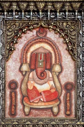 Ganesha o Ganapati: il dio indù dalla testa di elefante. Dubai. Emirati Arabi Uniti.