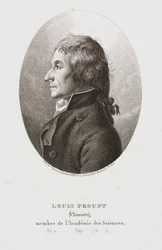 Joseph Louis Proust, chimico francese, c 1795
