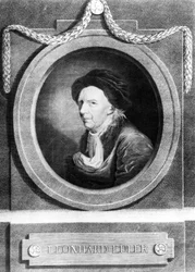 Leonhard Euler, matematico svizzero, fine XVIII secolo