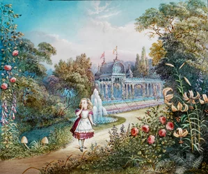 Le avventure di Alice nel paese delle meraviglie - Alice nel paese delle meraviglie, lanterna magica